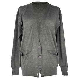 Stella Mc Cartney Cárdigan abotonado Stella Mccartney en cashmere gris
