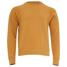 Sweat-shirt teint après teinture Tom Ford en coton jaune