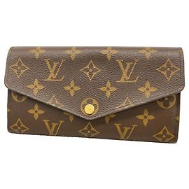 Louis Vuitton Monogram Portefeuille Sarah Long Wallet