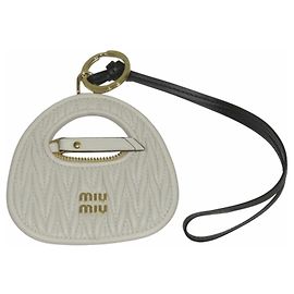 Porta-chaves Miu Miu Wonder Leather Trick