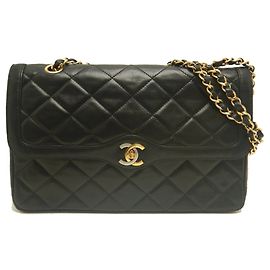 Bolsa de Ombro Chanel Double Flap com Corrente