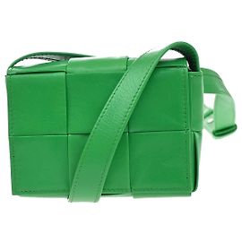 Bottega Veneta Cassette Maxi Intrecciato Leather Extra Mini