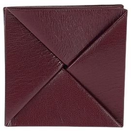 Estojo de canto Cartier Zulu Rouge H Bordeaux Chevre