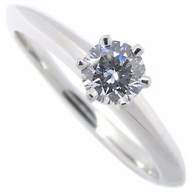 Autre Marque Anello solitario con diamante Tiffany & Co.