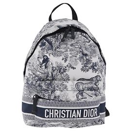 Christian Dior Toile De Jouy Travel Technical Fabric Small