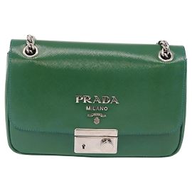 Prada Sound Chain Saffiano Leather Small