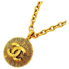Colar Chanel banhado a ouro