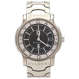 Bulgari Bvlgari Solotempo ST35S Stainless Steel Quartz Watch