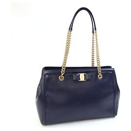Salvatore Ferragamo Vara Tote Bag