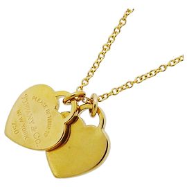 Autre Marque Collar Tiffany & Co. Double Return to Heart