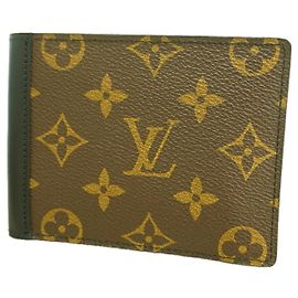 Louis Vuitton Monogram Macassar Portefeuille Mindoro Wallet
