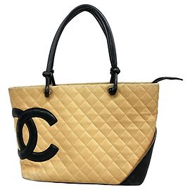 Bolso Tote Chanel Cambon de Piel de Cordero
