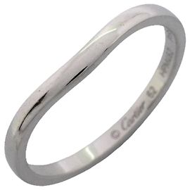 Cartier Ballerina Platinum Band Ring
