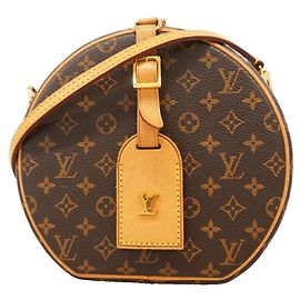 Bolso de hombro Louis Vuitton Monogram Petite Boite Chapeau