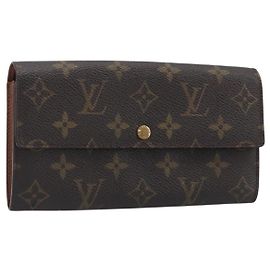 Portafoglio Louis Vuitton Sarah NM Monogram Canvas