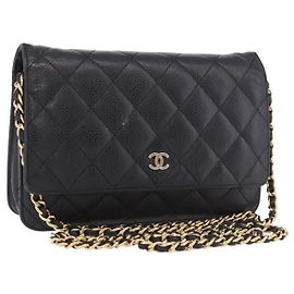 Chanel Brilliant Wallet on Chain Quilted Patent