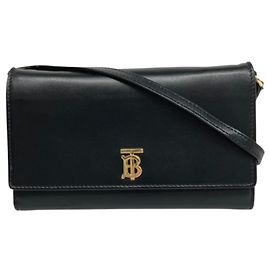Bolsa de Ombro em Couro Burberry