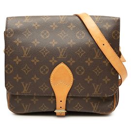 Bolsa de Ombro Louis Vuitton Monogram Cartouchiere GM
