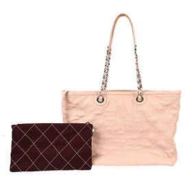 Chanel On The Road Quilted Leather Large