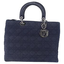 Christian Dior Lady Dior Denim Medium