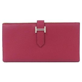 Hermès Carteira Hermes Bearn Soufflé Verso