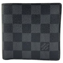 Louis Vuitton Damier Graphite Bi-Fold Geldbörse