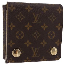 LOUIS VUITTON Monogram Jewelry case Jewelry Box LV Auth 167699M
