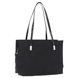 GUCCI Shoulder Bag Canvas Black Silver 001 3264 Auth ep15886