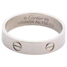 Cartier Love SM Ring 750(WG) 69 EU VAW054