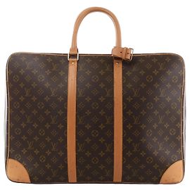 Louis Vuitton Sirius 55 Monogram Travel Bag in Brown