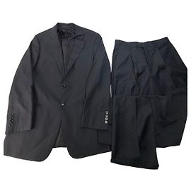 Abito gessato Vintage Giorgio Armani Men's Collezioni c. 2005–2015 Nero 50 (M)
