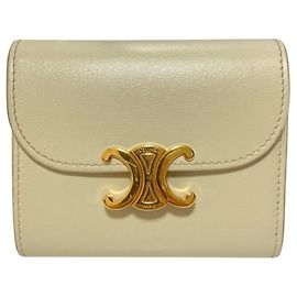 Céline Carteira de aba Small Triomphe Celine