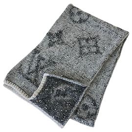 Cachecol de malha de mohair com lantejoulas Monogram Louis Vuitton
