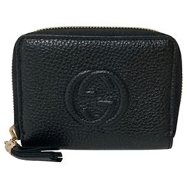 Monedero de piel GUCCI Soho Interlocking G