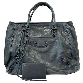 Bolso Tote de piel Balenciaga The Sunday