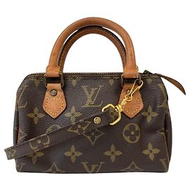 Louis Vuitton Vintage Monogram Mini Speedy Shoulder Pouch