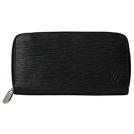 Carteira Longa Louis Vuitton em Couro Epi Noir