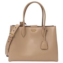 Sac à épaule et cabas Prada en cuir rose beige