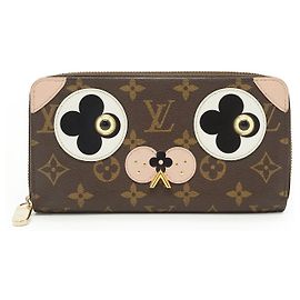 Louis Vuitton Cartera Larga Zippy Monogram Dog Rose Ballerine Valentine Limited Edition