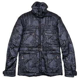 Chaqueta Puffer Biker Sports Ski con Bordados Chanel por Karl Lagerfeld AW08