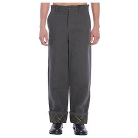Pantalones Carpenter Burberry Negros de Algodón