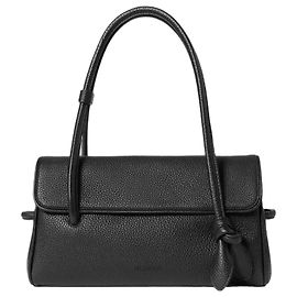 Mala Jacquemus Long Turismo em couro preto