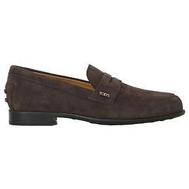 Mocasines Tod's de ante marrón