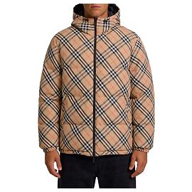Burberry Giacca in piumino reversibile a quadri Snowdonia