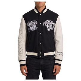 Off White Chaqueta college Cat Off