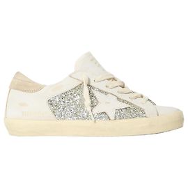 Golden Goose Super Star Sneaker aus weißem Leder