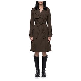 Burberry Langer Pembury Trenchcoat aus Gabardine