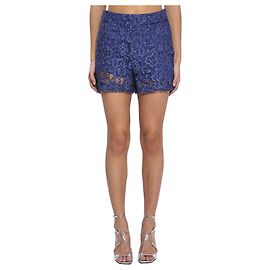 Pantaloncini in pizzo indaco Federica Tosi