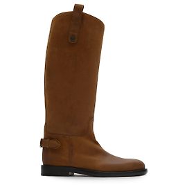 Burberry Cavalier boots brown leather