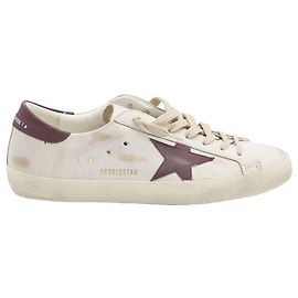 Zapatillas Golden Goose Super Star de cuero blanco